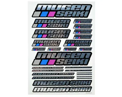 Mugen Seiki Large Decal Sheet (Chrome) [MUGP0403] • $15.99