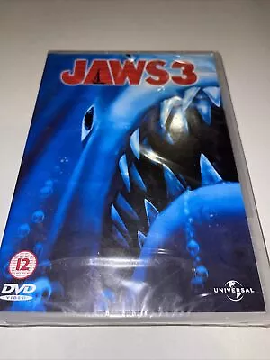 Jaws 3 DVD Brand New Factory Sealed • £3.99