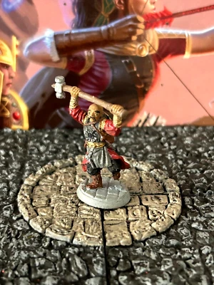 $6.99 • Buy Human Cleric Fighter Vintage Metal Miniature Ral Partha D&D Dungeons Dragons