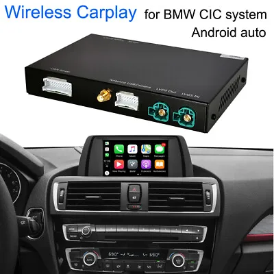 Wireless IOS CarPlay For BMW CIC System 2010-2013 Android Auto Retrofit Interfac • $248.50