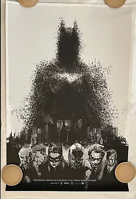 The Dark Knight Rises Jock Variant NOS Mondo News Poster 24 X 36” RARE • $99.99