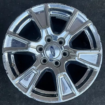 2015 2016 2017 Ford F150 18  Chrome Alumimum Wheel Rim Oem Fl341007ba A2 • $115.99