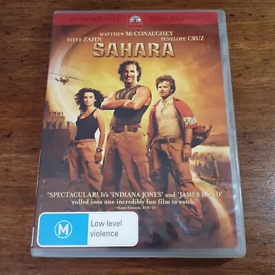 Sahara DVD R4 LIKE NEW FREE POST  • $6.97