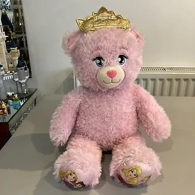 £5.99 • Buy Build A Bear Disney Princess Pink Bear BAB Soft Plush Rare
