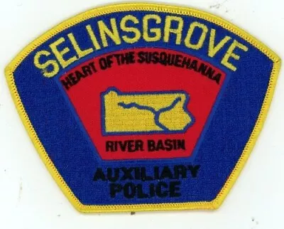 Pennsylvania Pa Selinsgrove Police Auxiliary Nice Shoulder Patch Sheriff • $5.99