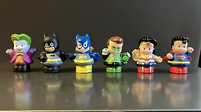 $6.88 • Buy Fisher Price Little People Lot DC 2011 Super Heroes Bat Super Winder Green Joker