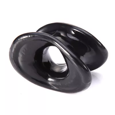 Male Ball Stretcher Ring Scrotum Testicle Squeeze Enhancer Chastity Ring Delay • £5.96