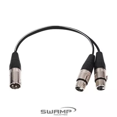 Microphone Channel Saver XLR Y-Cable Balanced - Pro Quality XLR Connectors • $15.99