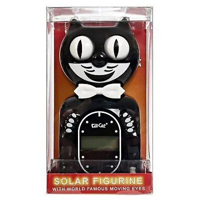 Kit-Cat Klock Digital Alarm  Solar-Powered   Eyes Move 6  Tall Select Color... • $29.99