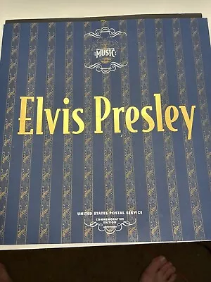 Elvis Presley Commemorative Edition Stamp Collection USPS 1993 Lot See Pics • $14.99