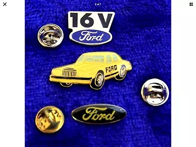 3 Ford Hat Lapel Pin Badge Accessory Blue Oval Logo FoMoCo Sign Badge Emblem • $11.95