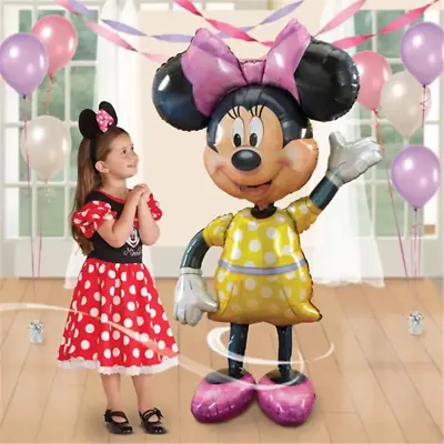 Giant Disney Foil Mickey Mouse Minnie Birthday Party Decoration • $7.60