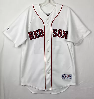 Vintage Majestic MLB Boston Red Sox Manny Ramirez #24 Stitched Jersey 44  Chest • $49.99