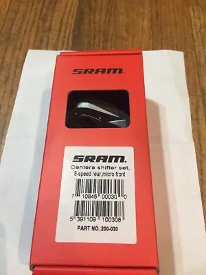 $99 • Buy SRAM 8 Speed Rear ,Micro Front Shifter Grip Shift Set Black NOS
