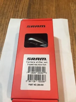 SRAM 8 Speed Rear Micro Front Shifter Grip Shift Set Black NOS • $149