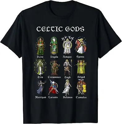 Celtic Mythology Gods Norse Viking Warriors Pagan Nordic T-Shirt Size S-5XL • $16.99