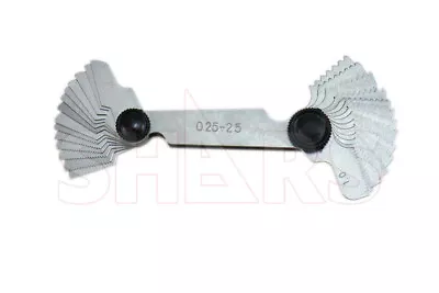 Metric 0.25-2.50mm Screw Pitch Gage ! • $7