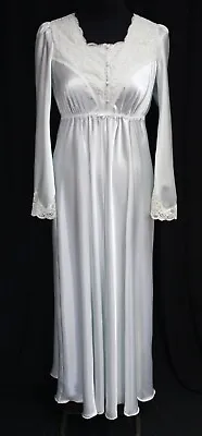 Aqua Polyester Nightdress And Negligee Set By Jane Woolrich • £150