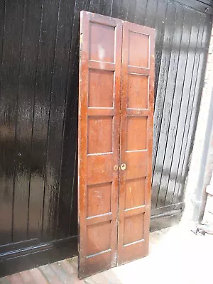 £140 • Buy Pairs Of Early Victorian Pitch Pine Doors