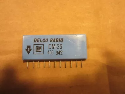 Vintage Delco Radio DM-25 Module • $12.50