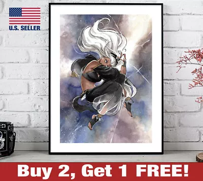 Xmen Storm Poster 18  X 24  Print Anime Manga Art Marvel X-Men • $13.48