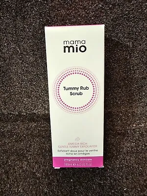 New Sealed Mama Mio Tummy Rub Scrub 6 Oz Omega Rich • $14