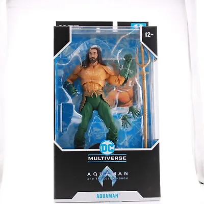 DC Multiverse Aquaman The Lost Kingdom Aquaman Hero Costume 7  Figure Mcfarlane • $24.99