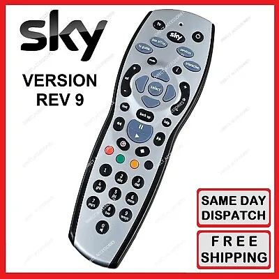 £7.95 • Buy Sky Hd Rev 9 Remote - For Sky Hd Sky+ Hd 1tb 2tb Box (sky120)