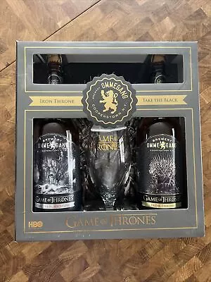 Collectable Game Of Thrones Set 2 Empty Bottles W/Cork And Cage 1 Goblet • £11.40