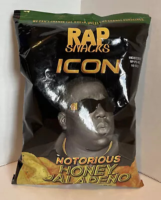 Notorious B.I.G. Biggie Smalls Rap Snacks ICON Honey Jalapeno Potato Chips • $19.99