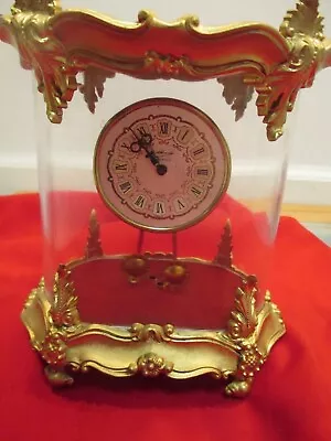 $397.77 • Buy Vintage-- Schmid-Schlenker--60s 70s --mantel-- Clock--west Germany--Works