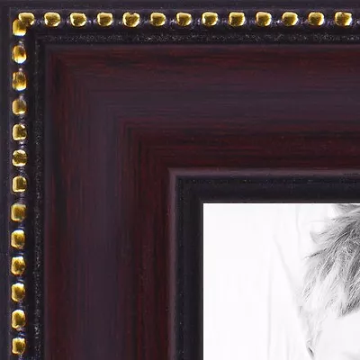 ArtToFrames Picture Frame Custom 1  Brown Mahagony Wood 4412 Small • $70.13