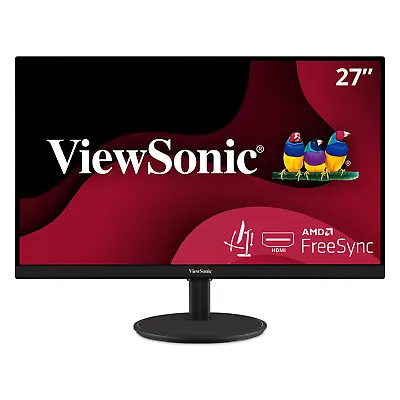 ViewSonic 1080p 100Hz Monitor VA2747-MHJ 27  With FreeSync (CR) • $93.99