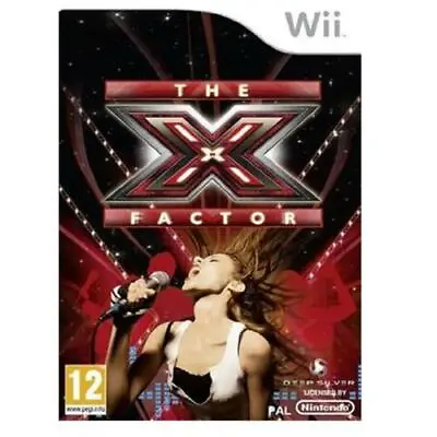 X FACTOR NINTENDO Wii NEW Music Singing Game Euro Packaging • £4.99