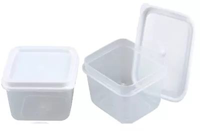 10 Count Mini Storage Containers W/ Lids Square 10-ct.Free Shipping! Food Grade • $9.99