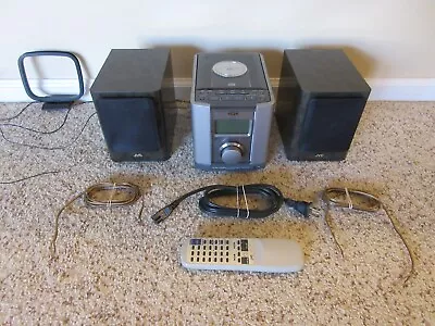 $190 • Buy JVC FS-1000GR CD Player AM/FM Compact Mini System W/ Speakers. Amazing Sound.