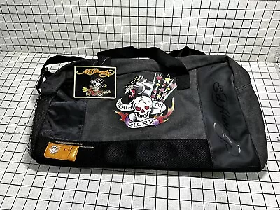 Vintage Ed Hardy “Death Or Glory” Duffle Bag With Original Tags Skull & Panther • $15