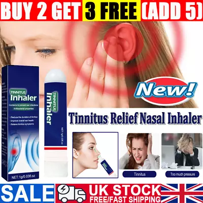 Echo Ease Tinnitus Inhaler Tinnitus Relief Tinnitus Patch Nasal Ease Inhaler UK • £5.23
