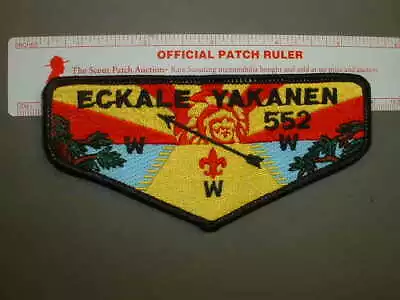 Boy Scout OA 552 Eckale Yakanen Flap 6391K • $10.56