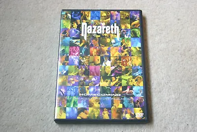 Nazareth: Homecoming - The Greatest Hits Live In Glasgow (DVD 2002) • £8.95