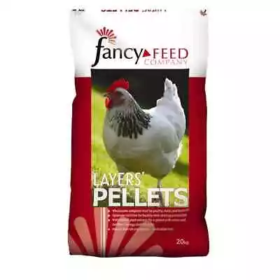 Fancy Feeds Layers Pellets Complete Poultry Feed 20 Kg - Adult & Laying Poultry • £19.95