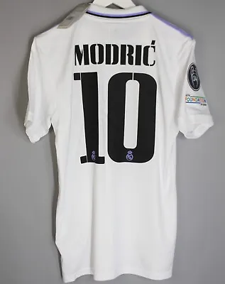 Nwt Real Madrid 2022 2023 Home Ucl Football Shirt Camiseta Jersey #10 Modric • $134.99