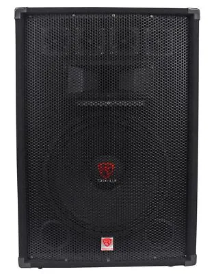 Rockville RSG15.4 15” 3-Way 1500 Watt 4-Ohm Passive DJ/Pro Audio PA Speaker • $159.95