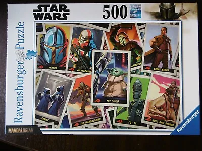 Ravensburger 500 Piece Jigsaw The Mandalorian Complete Grogu Baby Yoda Star Wars • £8.79