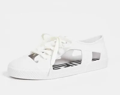 Vivienne Westwood Anglomania X Melissa White Brighton Sneaker Eur Sz 35/36 US 5 • $45