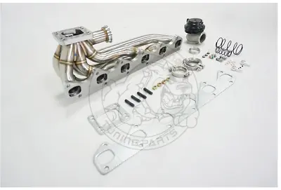 T3/T4 Turbo Manifold+44mm Wastegate For M30 M34 M35 E30/E32/E34/E28/E24/E23/E9 • $469