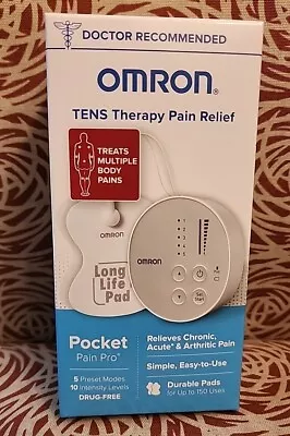 OMRON TENS Therapy Pain Relief Pocket Pain Pro PM400 Pads Exp 080127 NEW • $19