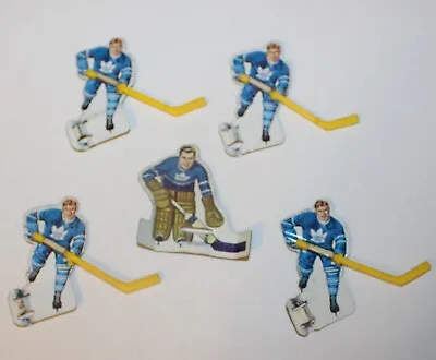 TORONTO MAPLE LEAFS Table Hockey Players Metal Coleco Eagle Toys Yellow Stick • $22.99