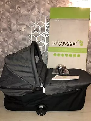 Babyjogger Deluxe Foldable Carrycot With Cover Charcoal Brand New 2017 • £80