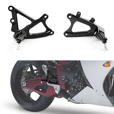 Front Foot Pegs Footrest Bracket Fit For Yamaha YZF-R1 2009-2014 2013 2012 2011 • $31.99